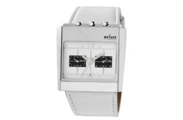 Image of Axcent 2001 Men's Watch, White Strap, White Face, White Hands X41001-141