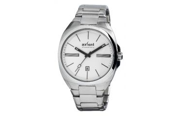 Image of Axcent Impact Watch, Silver Bracelet, White Face, Black Hands X20843-132
