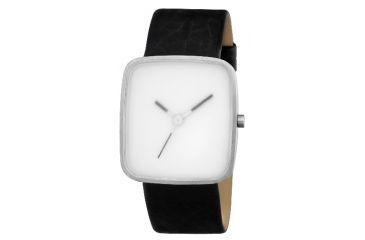 Image of Axcent Frost Watch, Black Strap, White Face, Black Hands X21011-157