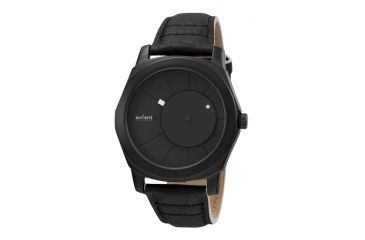 Image of Axcent Turbine Watch, Black Strap, Black Face, White Hands X25001-137