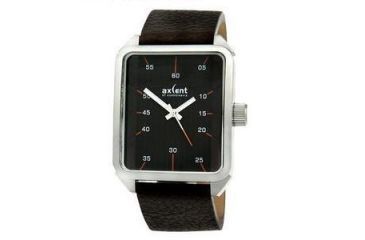 Image of Axcent Graphic Watch, Black Strap, Black Face, White Hands X42711-237