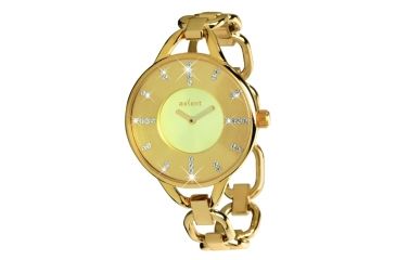 Image of Axcent Sophistication Watch, Gold Bracelet, Gold Face, Gold Hands X48348-732