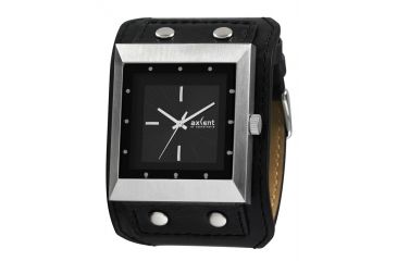 Image of Axcent Explore Watch, Black Strap, Black Face, Silver Hands X53403-237