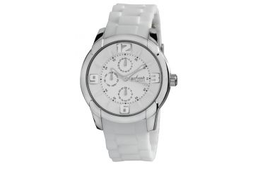 Image of Axcent Night &amp; Day Watch, White Strap, White Face, White Hands X62003-161