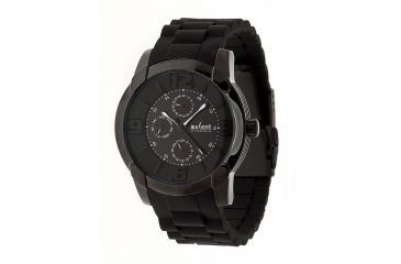 Image of Axcent Night &amp; Day Watch, Black Strap, Black Face, Black Hands X6200b-267