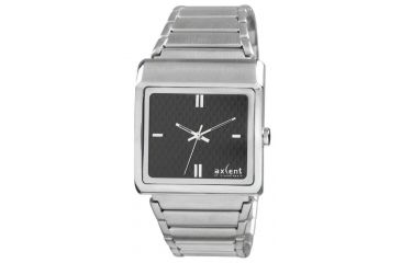 Image of Axcent Harry Watch, Silver Bracelet, Black Face, Silver Hands X63853-232