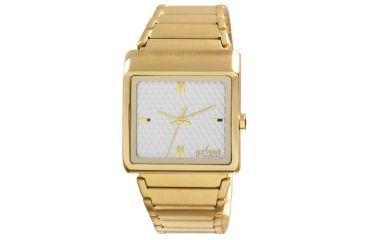 Image of Axcent Harry Watch, Gold Bracelet, Silver Face, Gold Hands X63857-132