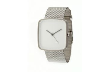 Image of Axcent Frost Watch, Silver Mesh Strap, White Face, Silver Hands X66794-232