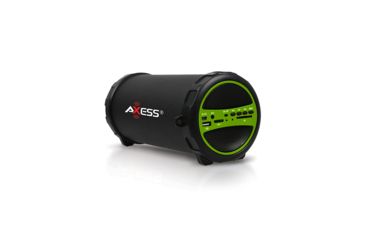 Image of AXESS Portable Bluetooth Indoor/Outdoor Speaker w/ Built-In 3in Sub, Green SPBT1031GN