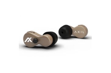 Image of Axil Ghost Stryke II Digital Earplugs, Tan, OSFA, GS2-TAN