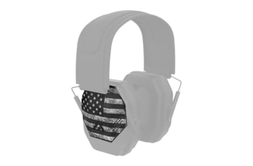 Image of AXIL Plate Set for MX earmuffs, Black Camo, MXPLTFREE