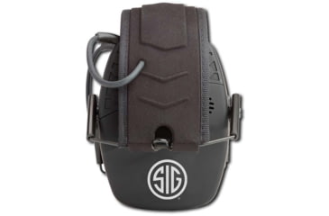 Image of AXIL TRACKR Blu Bluetooth Earmuffs, Black, Medium, TRACKRBT-BS