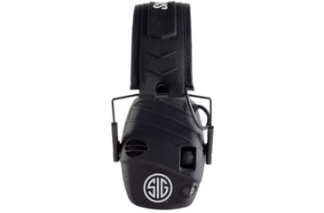 Image of AXIL TRACKR Electronic Earmuffs, Sig Sauer, Black, Medium, TRACKR-BS