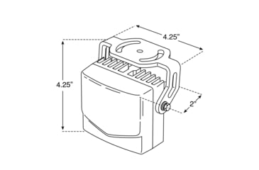 Image of Axton Helios AT-11Y-S 9-28VDC IR Illuminator, 150 degrees, AT-11Y-S.11YS18150