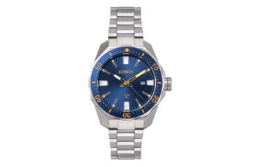 Image of Axwell Bracelet Watch w/ Date, Navy, AXWAW107-3, Navy, One Size, AXWAW107-3