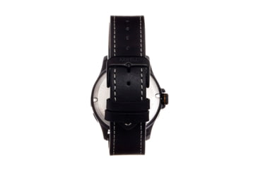 Image of Axwell Leather Strap Watch, Black, AXWAW106-5, Black, One Size, AXWAW106-5