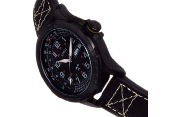 Image of Axwell Leather Strap Watch, Black, AXWAW106-5, Black, One Size, AXWAW106-5