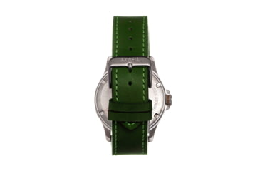 Image of Axwell Leather Strap Watch, Green, AXWAW106-4, Green, One Size, AXWAW106-4