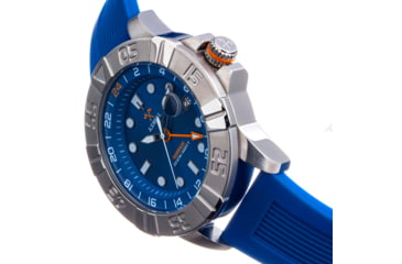 Image of Axwell Strap Watch w/Date, Blue, One Size, AXWAW100-2