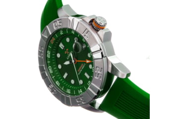 Image of Axwell Strap Watch w/Date, Green, One Size, AXWAW100-3