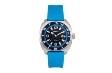 Image of Axwell Strap Watch w/Date, Light Blue, AXWAW111-4, Light Blue, One Size, AXWAW111-4