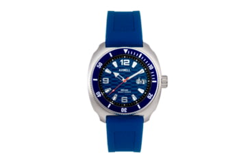 Image of Axwell Strap Watch w/Date, Navy, AXWAW111-5, Navy, One Size, AXWAW111-5