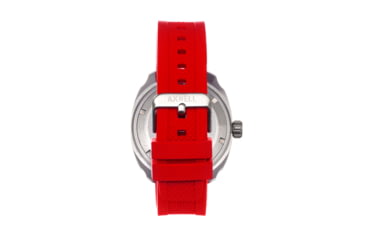 Image of Axwell Strap Watch w/Date, Red, AXWAW111-2, Red, One Size, AXWAW111-2