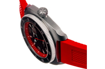Image of Axwell Strap Watch w/Date, Red, AXWAW111-2, Red, One Size, AXWAW111-2
