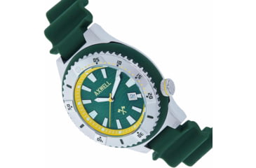 Image of Axwell Summit Strap Watch w/Date, Green, One Size, AXWAW108-3