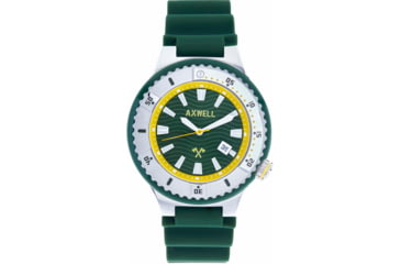 Image of Axwell Summit Strap Watch w/Date, Green, One Size, AXWAW108-3
