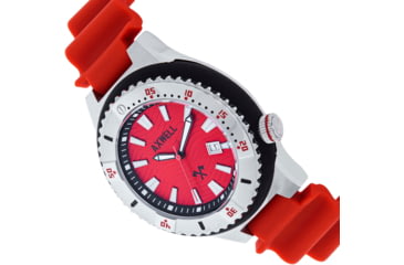 Image of Axwell Summit Strap Watch w/Date, Red, One Size, AXWAW108-5