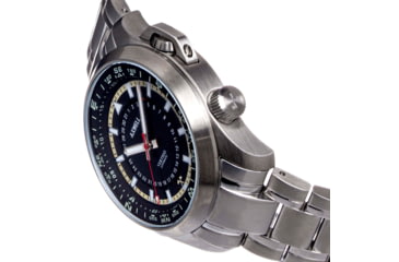 Image of Axwell Vertigo Bracelet Watch w/Date, Black, AXWAW101-2, Black, One Size, AXWAW101-2