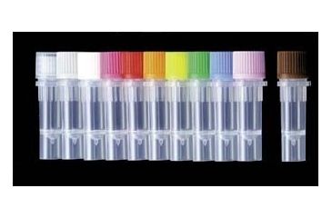 Image of Axygen Self-Standing Screw Top Microcentrifuge Tubes with Caps, Axygen Scientific SCT050SSAS 0.5 Ml Microtubes