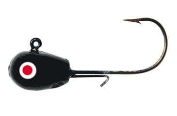 Image of B-Fish-N H20 Precision Jigs, Glowss Black, 1/8oz, 6 per Pack, H20-002-008-5