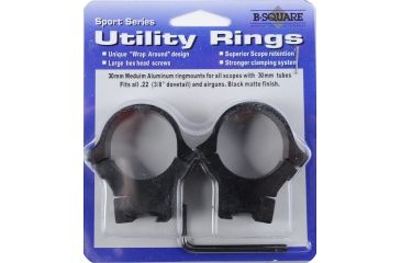 Image of B-Square Sport Utility Rings, Blued 27064