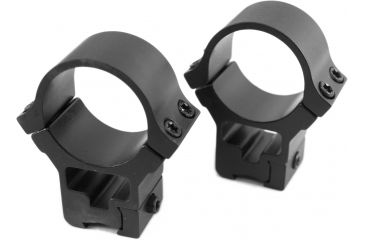 Image of B-Square Sport Utility Rings, 30mm x .22 - High, See-Thru Blue 27066