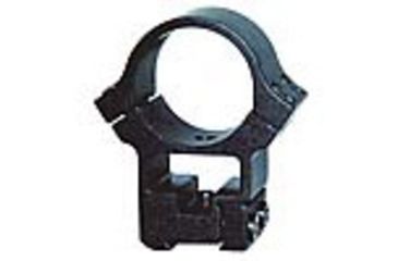 Image of B-Square Sports Utility Weaver Aluminum 1in Rings, Low, Silver 1008627