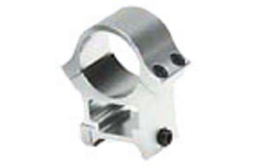 Image of B-Square Sports Utility Weaver Aluminum 1in Rings, Low, Silver 1008627