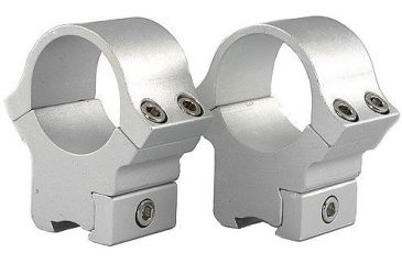 Image of B-Square Sports Utility Weaver Aluminum .22 1in Rings, Medium, Silver