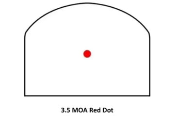 Image of B&amp;T Firearms Aimpoint ACRO P-2 Black 1x 3.5 MOA Red Dot Reticle, AP-200691-39-QD