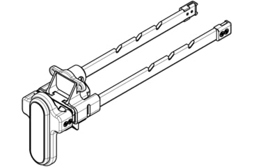 Image of B&amp;T Telescopic Stock for MP5-K - 5 Position, Black, BT-200598