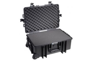 Image of B&amp;W International Type 6700 Black Outdoor Case With Si Foam, Black, Large 6700/B/SI