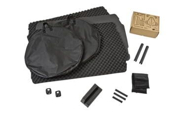 Image of B&amp;W International Bike Case II Protective Bike Case, 53x34.6x13.6in, Large, Black, 96600