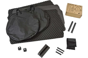 Image of B&amp;W International Bike Case II Protective Bike Case, 53x34.6x13.6in, Large, Black, 96600