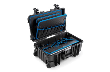 Image of B&amp;W International Jumbo 6600 Outdoor Tool Case With Pocket Tool Boards, Black, 117.20/P