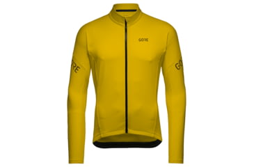Image of GOREWEAR Mens C3 Thermo Cycling Jersey in Uniform Sand XS Slim fit 3CE77DC7, 100647-BJ00-S