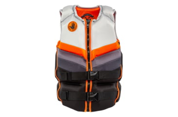 Image of Body Glove Mens Overboard USCGA + TSC Ride PFD - Black/Orange E4AEA13F, 2XL, BLACK/ORANGE, 22254-BLKORG-2XL