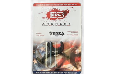 Image of B3 Archery Versa Pro Pack Mini Release, 3 Finger, Brass/Black, 1502856