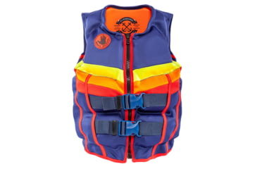 Image of Body Glove Youth Overboard USCGA + TCA Ride PFD - Navy/Orange F9C0C1C5, YOUTH, Navy/Orange, 22254Y-NVYORG-YOUTH