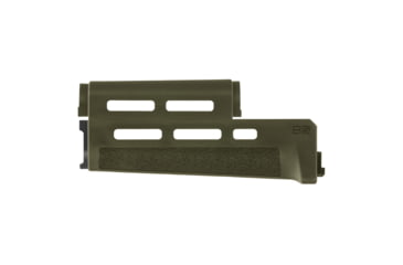 Image of B5 Systems AK Handguard, Standard Length, MLOK Compatible, Fits Standard AKM Pattern Stamped Receivers, Matte Finish, Olive Drab Green, AHS-1512